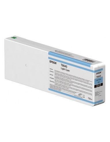 Cyan pour Epson T804500 700ml SureColor P6000 / P7000 / P8000 / P9000