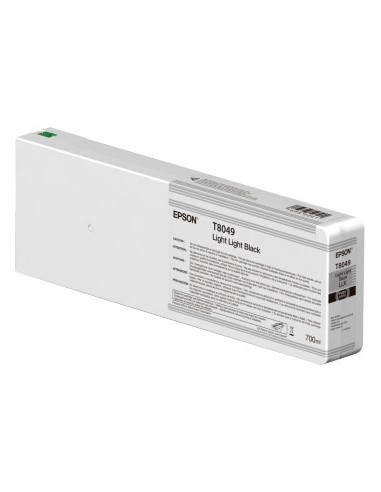 Original Tinten Epson T804900 Light Light Black Ultrachrome HDX / HD 700ml für Epson P6000 / P7000 / P8000 / P9000