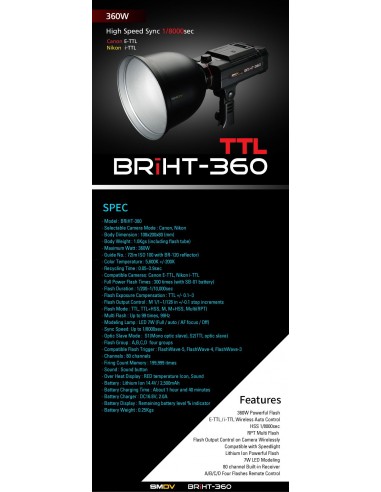 FLASH BRIHT 360 KIT FLASH BRIHT 360 KIT