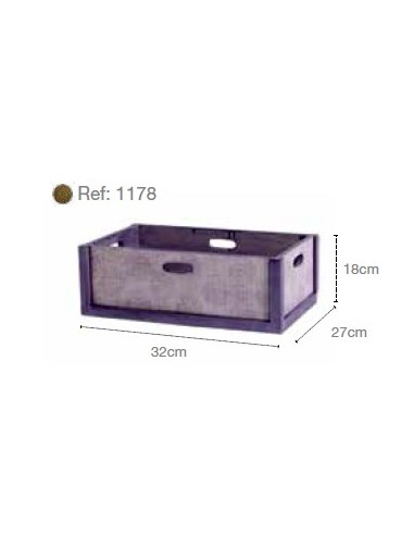 Boîte en bois ref. 1177