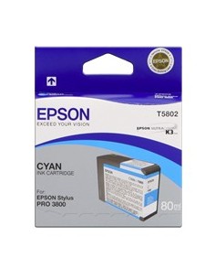 Cartucho Epson 3880 T580200 cian