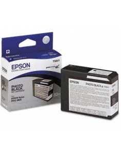 Epson T580100 photo schwarze Patrone