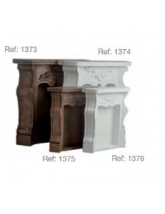 CHIMENEA PEQUEÑA MARRON REF.1375 2