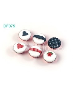 6 cupcakes DF073